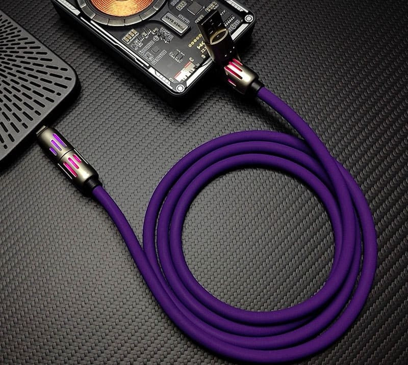 Voltnest The latest240W 4-in-1 Car Cable with Dynamic Lights