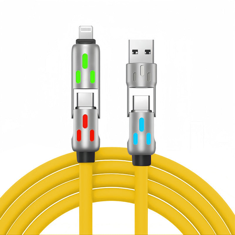 Voltnest The latest240W 4-in-1 Car Cable with Dynamic Lights