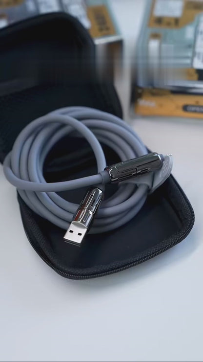 Voltnest The latest240W 4-in-1 Car Cable with Dynamic Lights